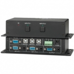 VGA 1x2 Auto-Switcher With USB 2.0 and Stereo Audio